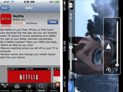 iphone owners can now watch movies instantly via Netflix over 3G