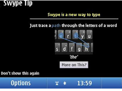 Swype is now available for Nokia's Symbian^3 devices