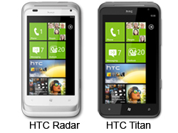 HTC Unveils HTC TITAN And HTC Radar Smartphones